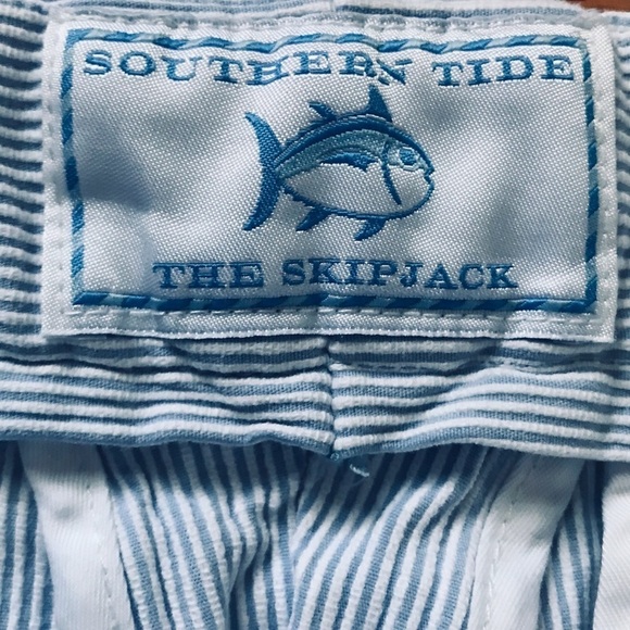 Souther Tide The Skip Jack Pompeii Blue Shorts - Picture 6 of 7